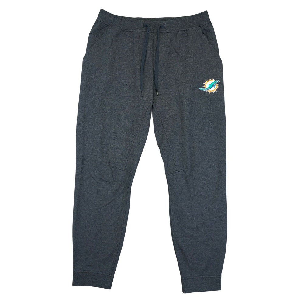 Lululemon Miami Dolphins NFL Team‎ Issued Sweat Joggers Men XL Navy #28 Achane